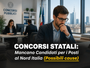 Concorsi Statali Mancano Candidati per i Posti al Nord