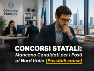 Concorsi Statali Mancano Candidati per i Posti al Nord