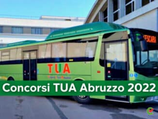 Concorsi TUA Abruzzo 2022