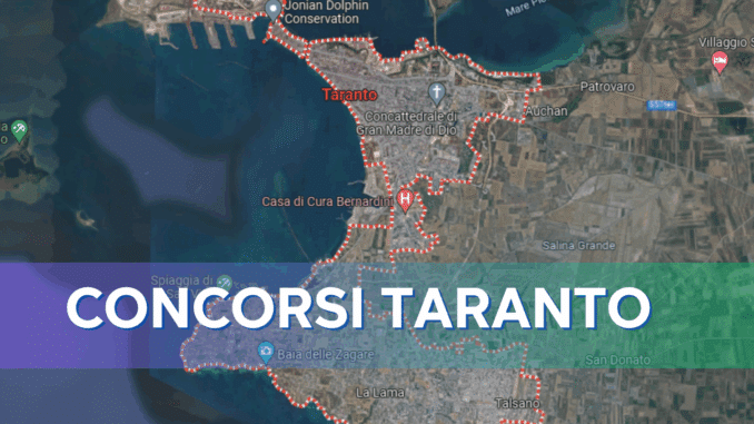 Concorsi Taranto 2025 non scaduti – Tutti i bandi nella provincia