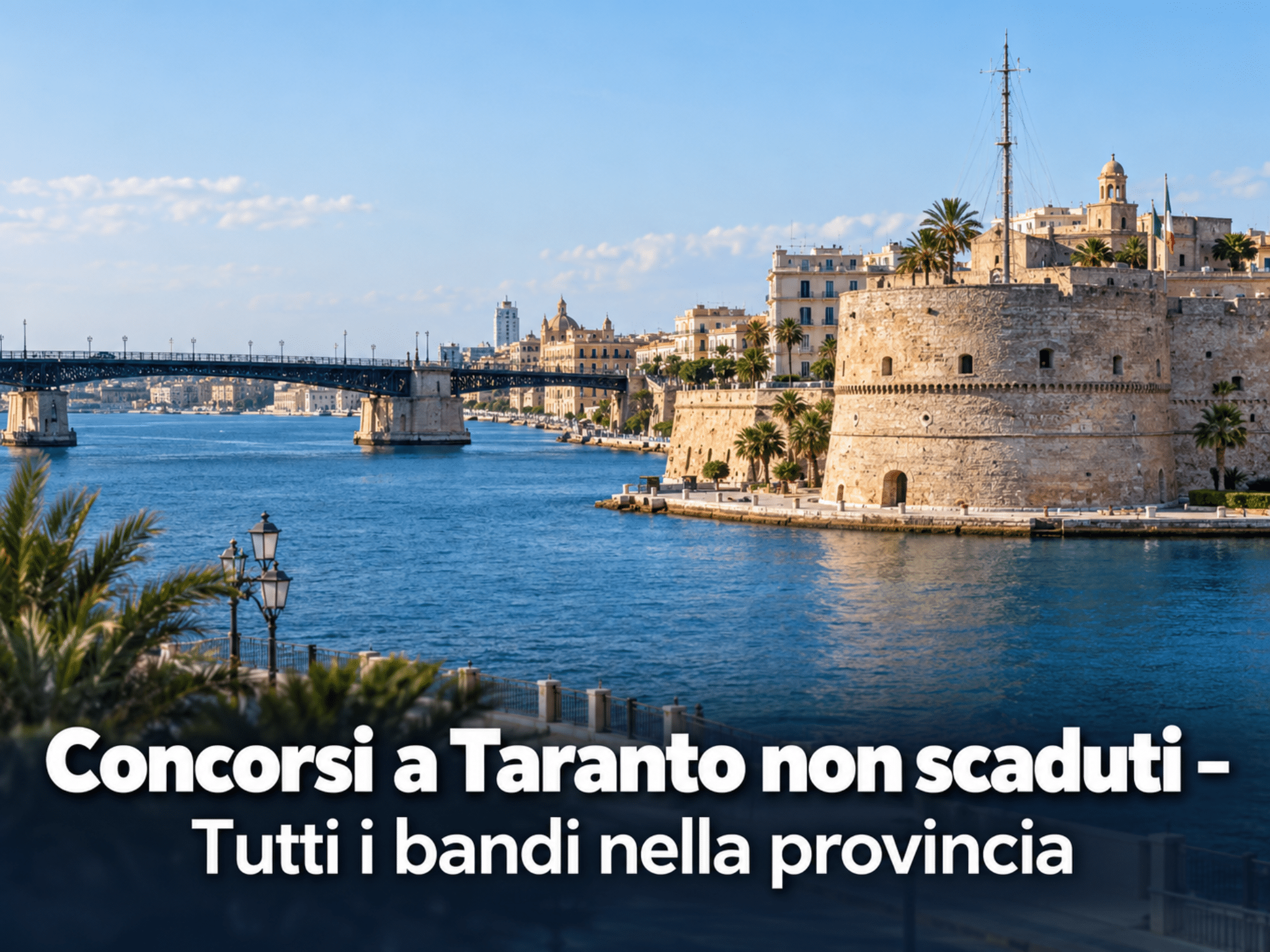 Concorsi Taranto 2026 non scaduti – Tutti i bandi nella provincia