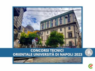 Concorsi Tecnici Orientale Università di Napoli 2023 - 9 posti con licenza media