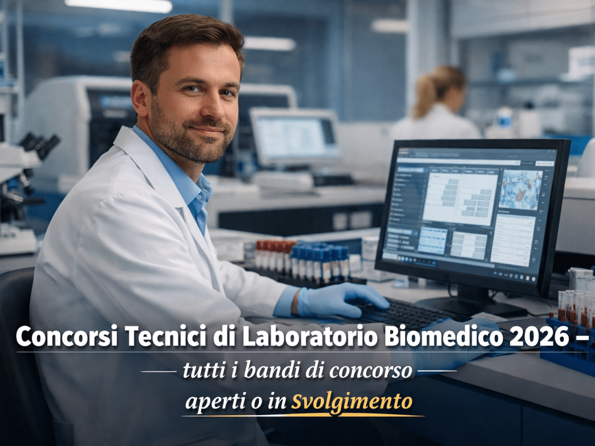 Concorsi Tecnici di Laboratorio Biomedico 2026 – Tutti i bandi di concorso aperti o in svolgimento