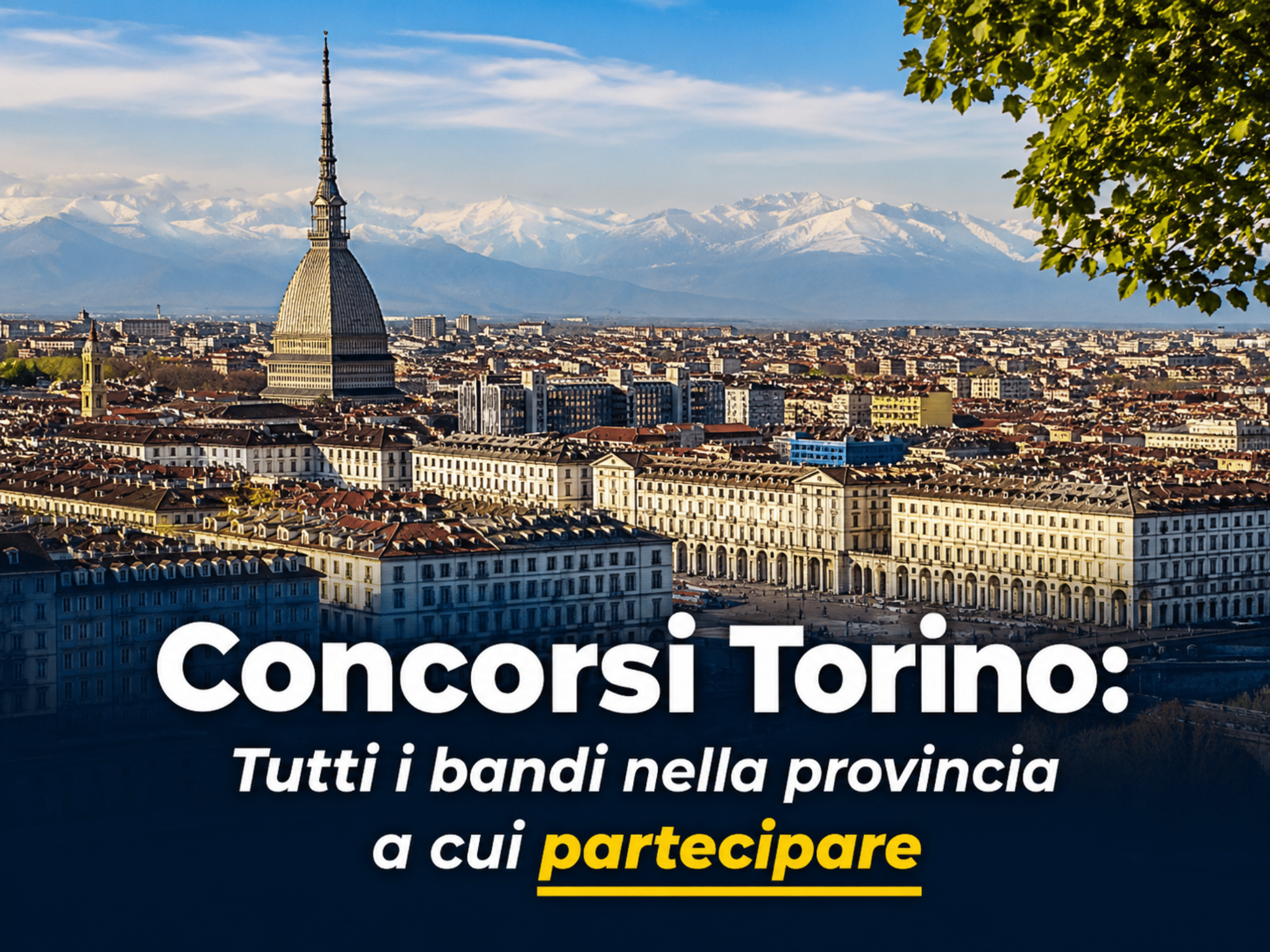 Concorsi Torino 2026 – Tutti i bandi nella provincia