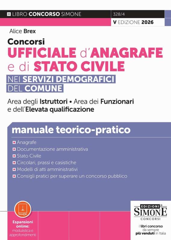 Manuale per L’Ufficiale d’Anagrafe e di Stato Civile – teorico-pratico