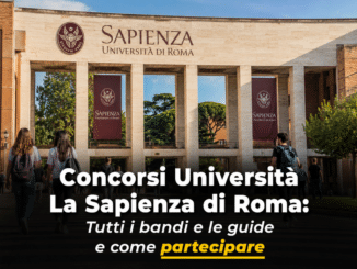 Concorsi Università La Sapienza di Roma 2026