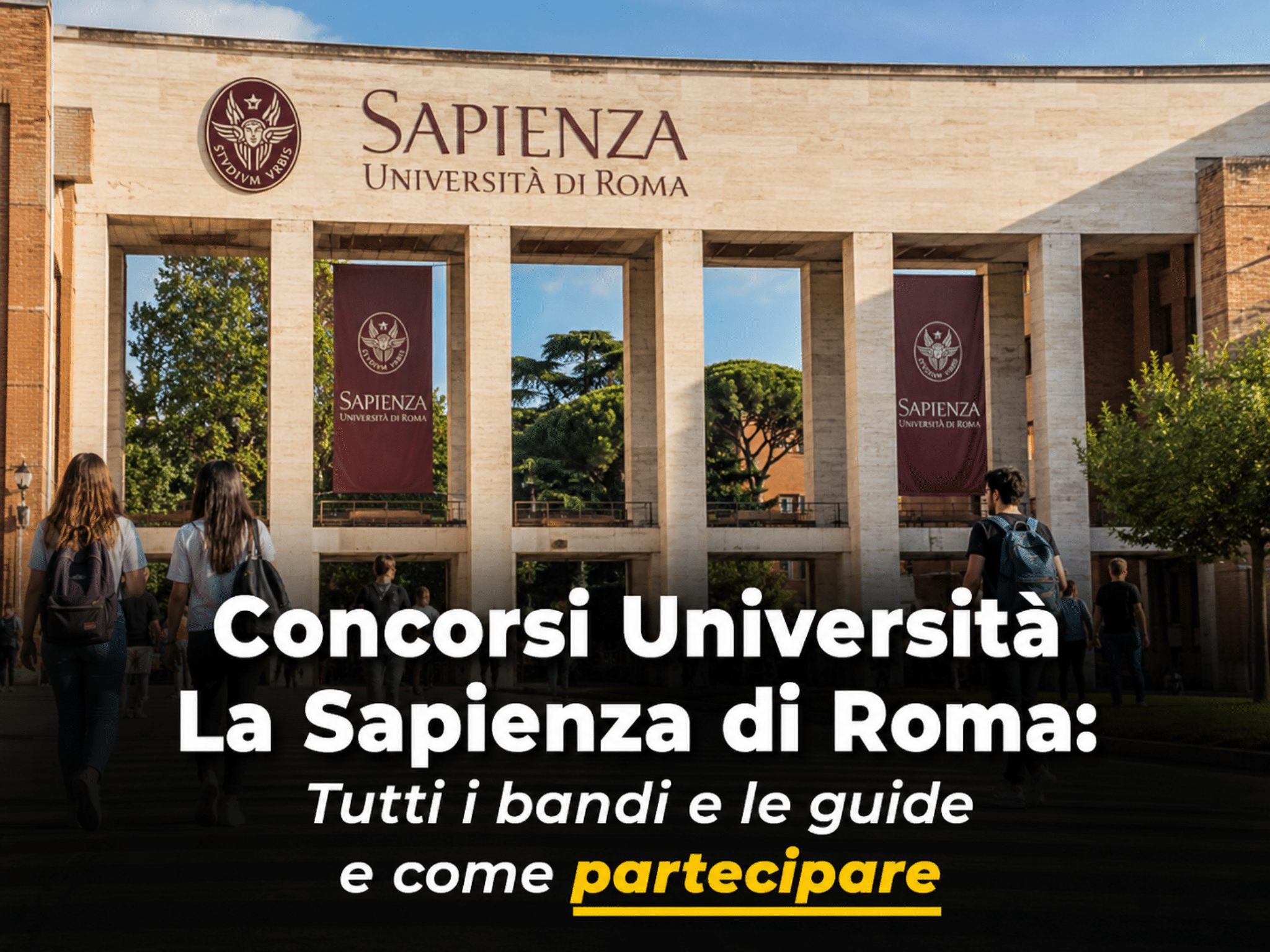 Concorsi Università La Sapienza di Roma 2026 – Tutti i bandi e le guide
