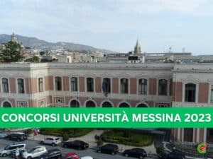 Concorsi Università Messina 2023