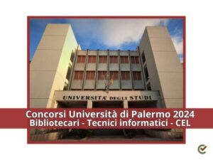 Concorsi Università di Palermo vari profili 2024