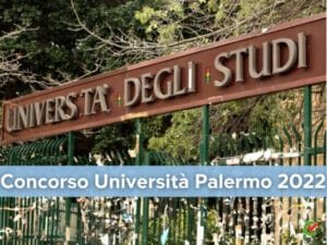 Concorso università di Palermo 2022