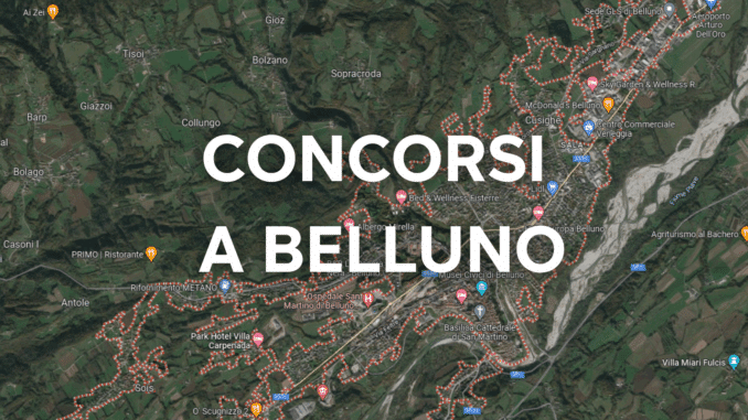 Concorsi Belluno 2025 non scaduti – Tutti i bandi nella provincia