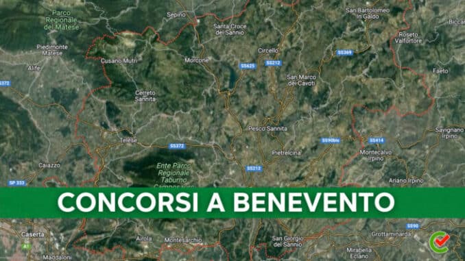 Tutti i bandi di Concorso in provincia di Benevento!