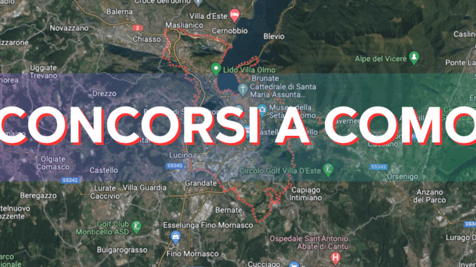 Concorsi Como 2025 non scaduti – Tutti i bandi nella provincia
