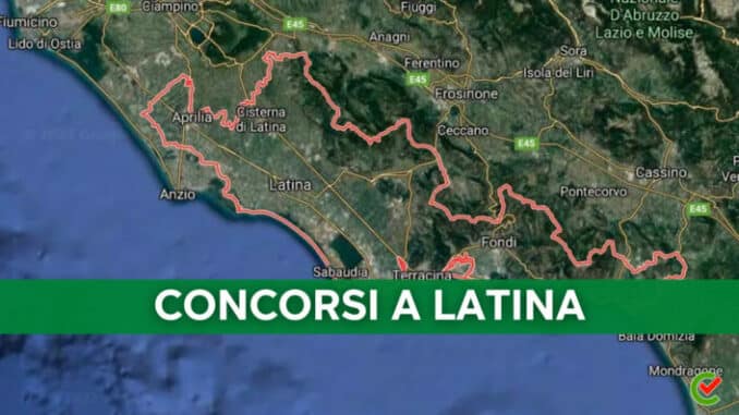 Tutti i Concorsi banditi a Latina!