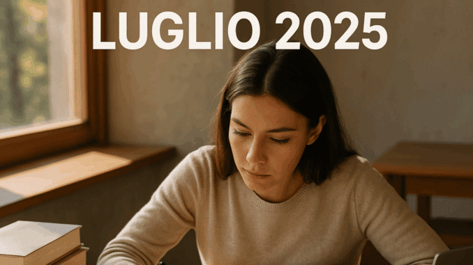 Concorsi a Luglio 2025