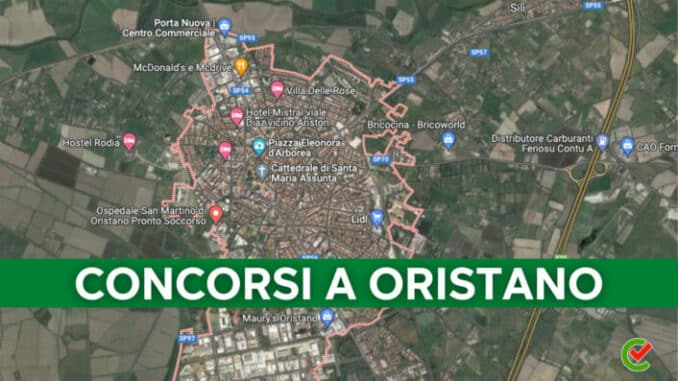 L'elenco completo dei Concorsi a Oristano di Concorsando.it