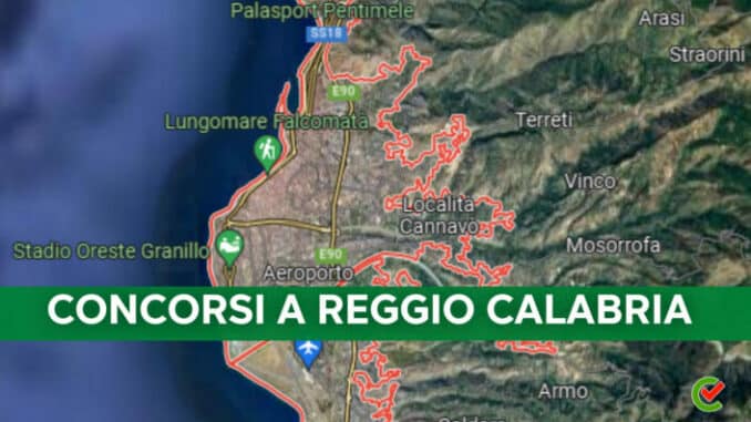 L'elenco completo dei Concorsi banditi a Reggio Calabria!