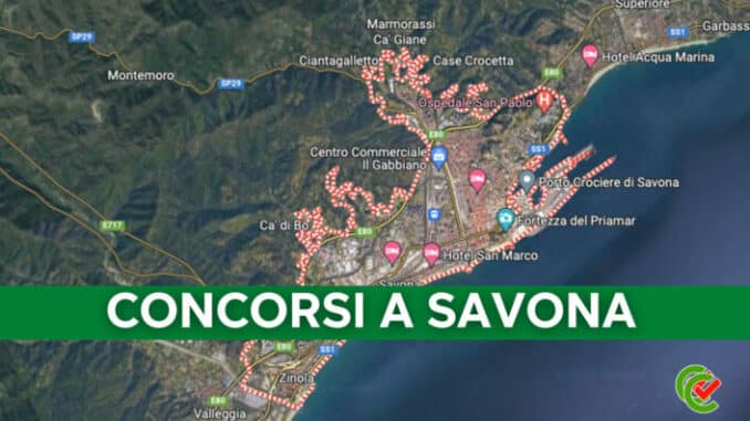 Concorsi a Savona: l'elenco di Concorsando.it