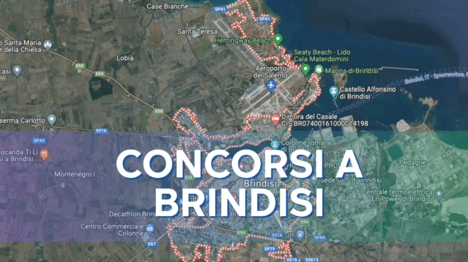 Concorsi Brindisi 2025 non scaduti – Tutti i bandi nella provincia