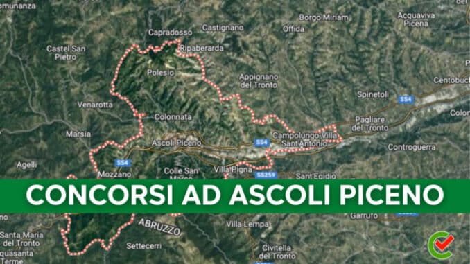 L'elenco completo dei Concorsi ad Ascoli Piceno di Concorsando.it