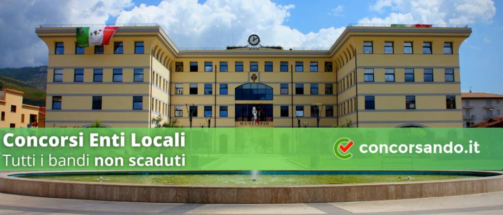 Concorsi banditi da Enti Locali