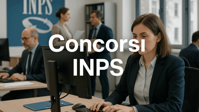 Concorsi INPS 2025 – Tutti i bandi di concorso aperti o in svolgimento
