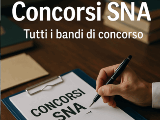 Concorsi e bandi sna