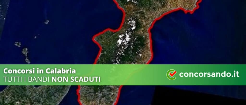 Concorsi in Calabria
