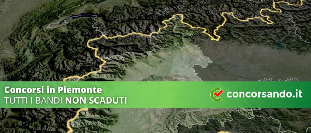 Concorsi in Piemonte