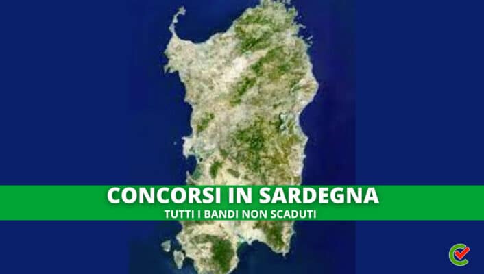 Tutti i Concorsi banditi in Sardegna, l'elenco di Concorsando.it