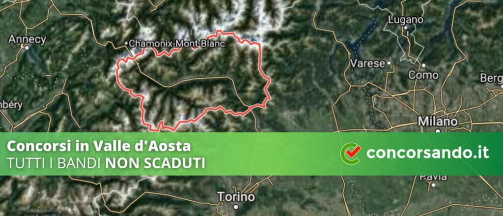 Concorsi in Valle d'Aosta