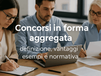 Concorsi in forma aggregata definizione