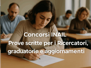 Concorsi inail ricercatori, graduatorie e aggiornamenti