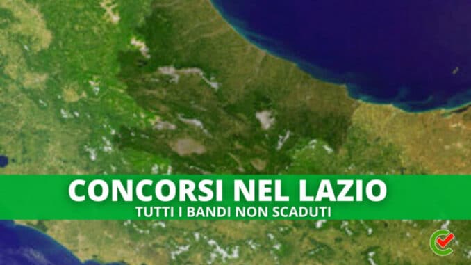 Concorsi nel Lazio