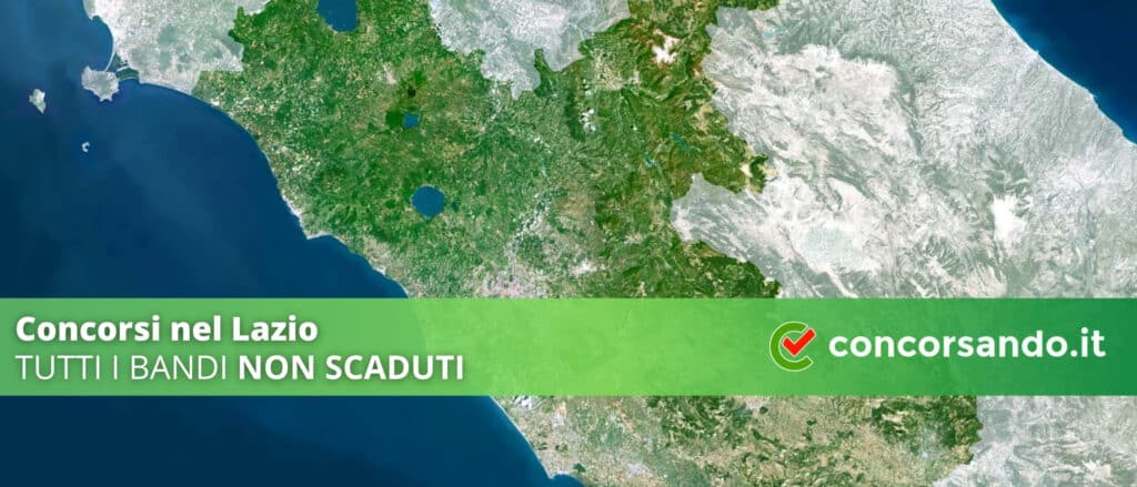 Concorsi nel Lazio