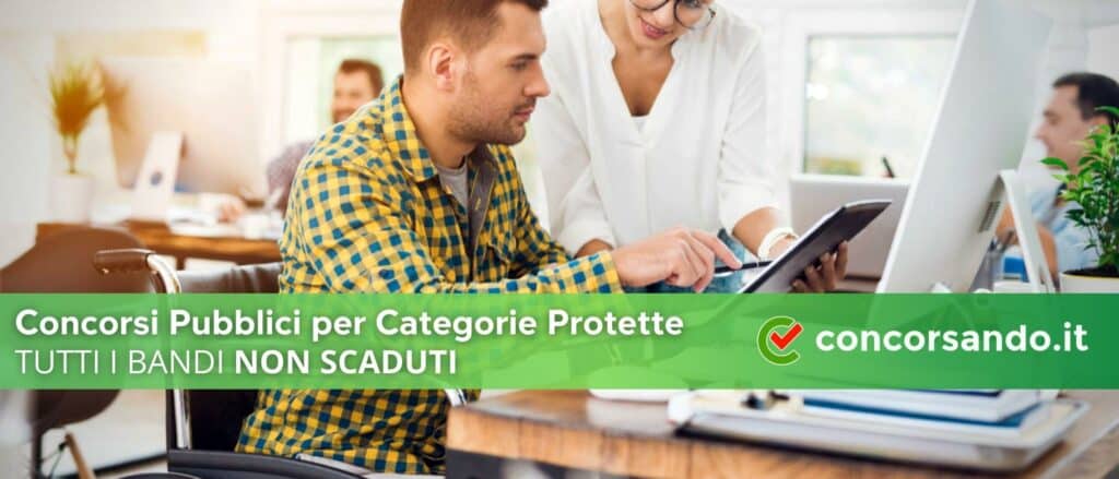 Concorsi per Categorie Protette
