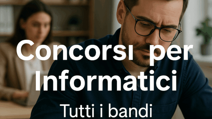 Concorsi per informatici