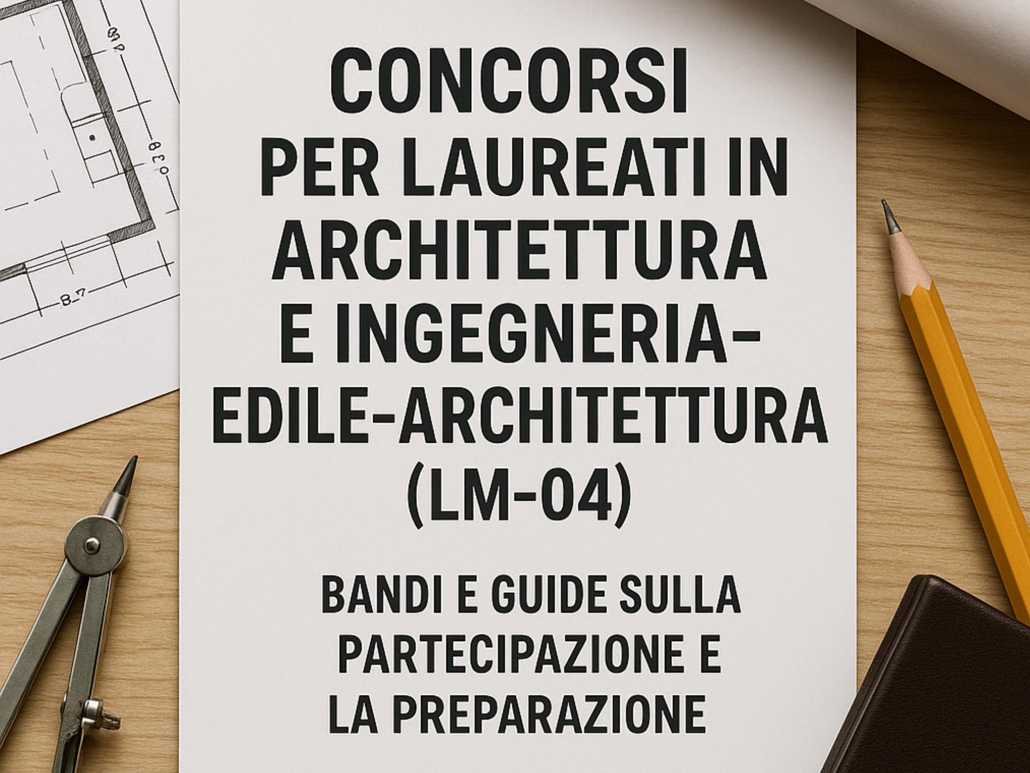 Concorsi per laureati in Architettura e Ingegneria Edile-Architettura (LM-04) - Bandi e guide sulla partecipazione e la preparazione