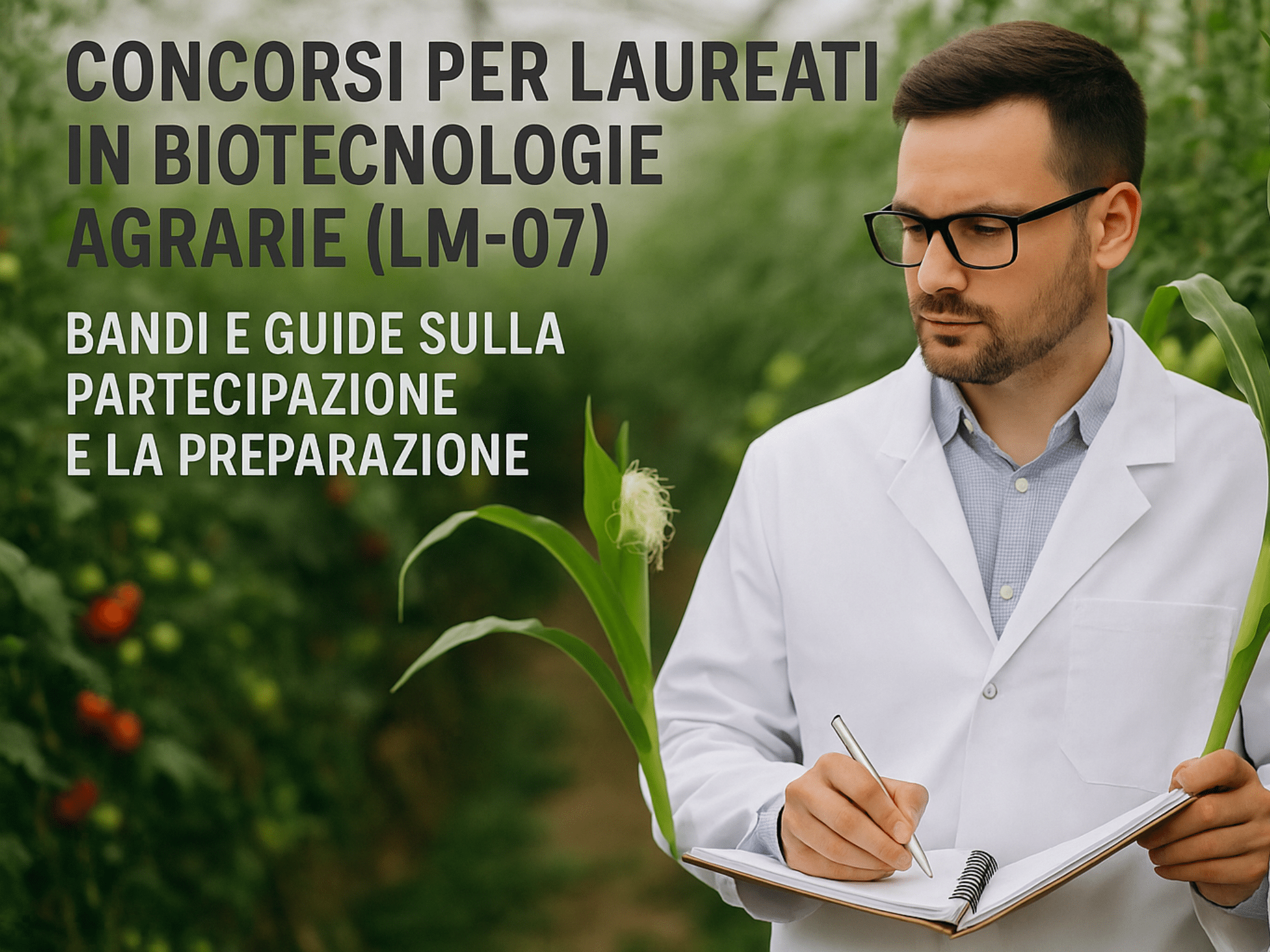 Concorsi per laureati in Biotecnologie Agrarie LM-07 - Bandi e guide