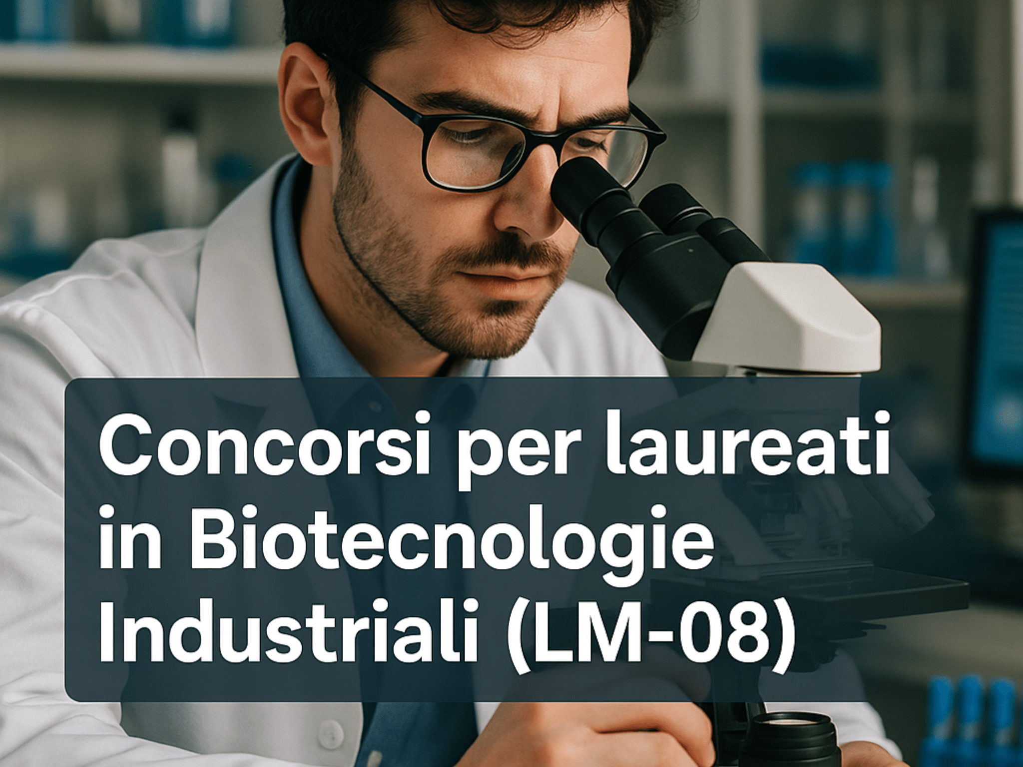 Concorsi per laureati in Biotecnologie Industriali LM-08 - Bandi e guide