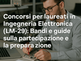 Concorsi per laureati in Ingegneria Elettronica (LM-29)