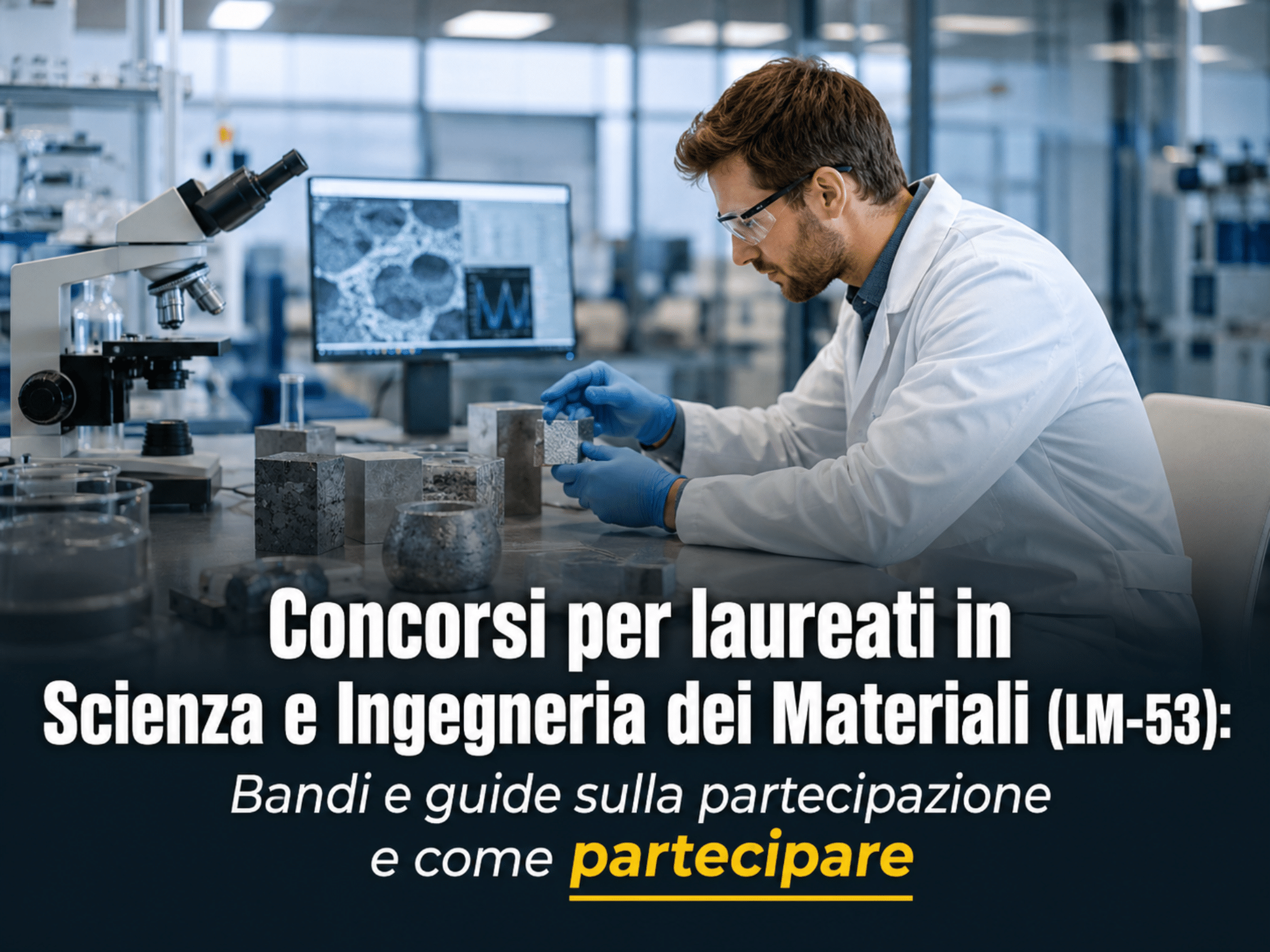 Concorsi per laureati in Scienza e Ingegneria dei Materiali LM-53 - Bandi e guide
