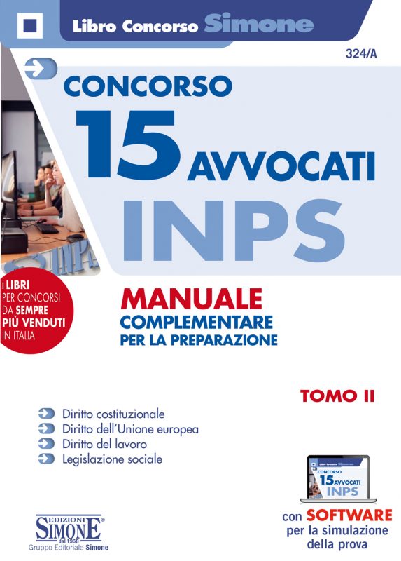 Concorso 15 Avvocati INPS – Manuale complementare per la preparazione – Tomo II