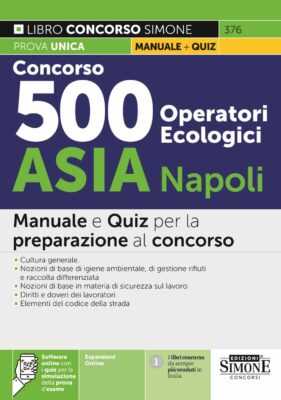 Manuale Concorso ASIA Napoli 2022 – Per la preparazione