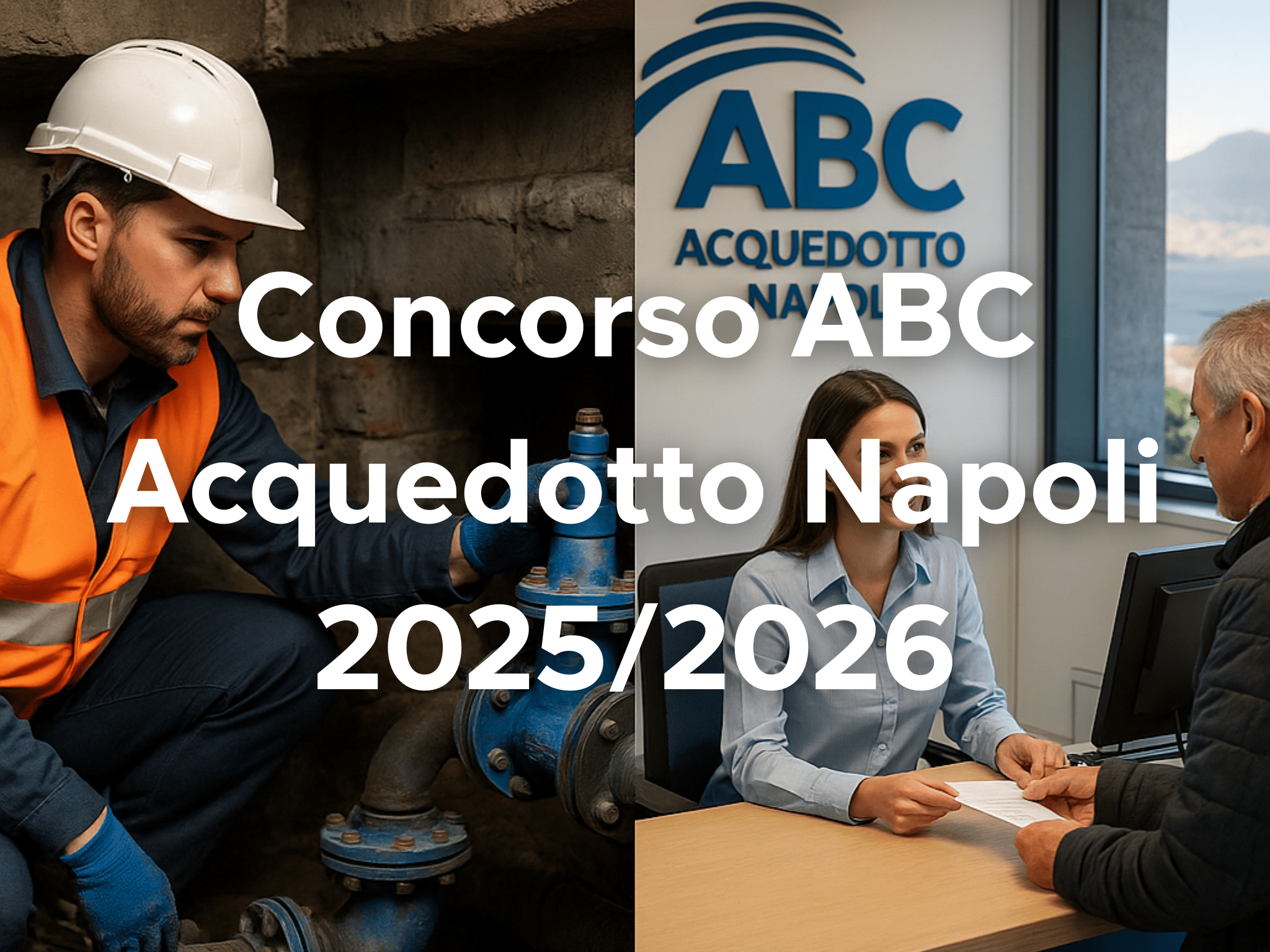 Concorso ABC Napoli Acquedotto 2025-2026 - 57 posti