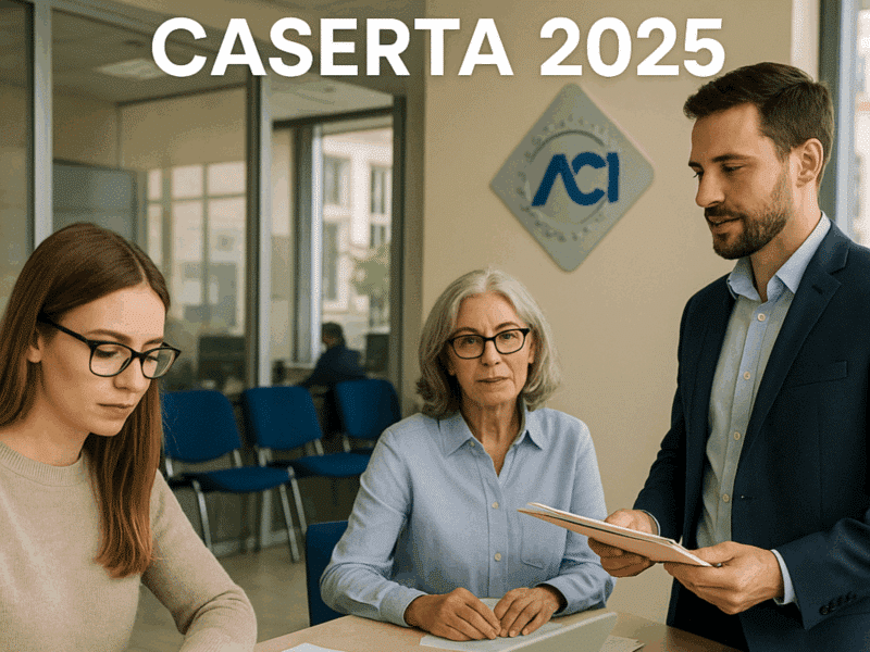Concorso ACI Caserta 2025 2 posti