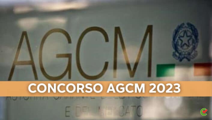 Concorso AGCM 2023 - 22 posti per laureati