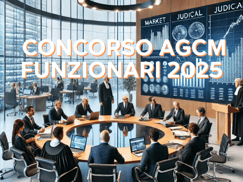Concorso AGCM Funzionari 2025 - Come studiare per le prove scritte (esiti valutazione titoli rinviati)