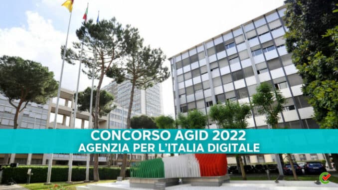 Concorso AGID Agenzia per l'Italia digitale 2022 - 67 posti per laureati a tempo determinato