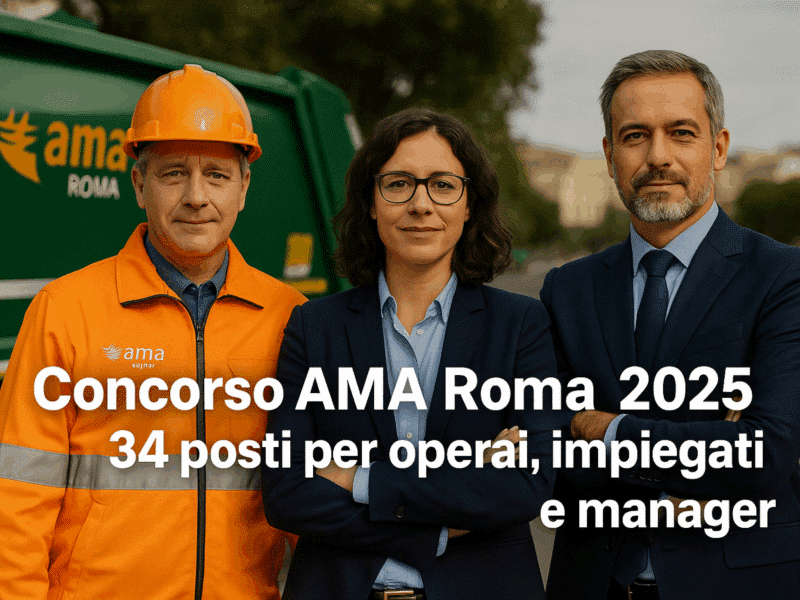 Concorso AMA Roma 2025